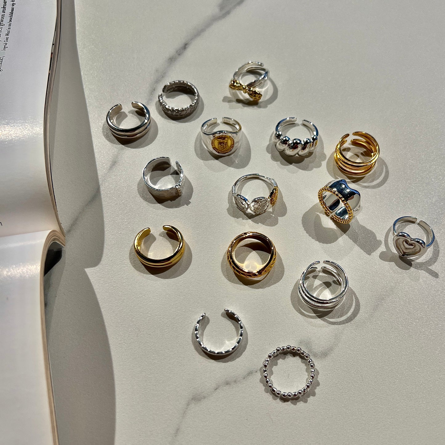 «GOLD TWIST DOME RING» — Sculpted Dome Band with Braided Detail