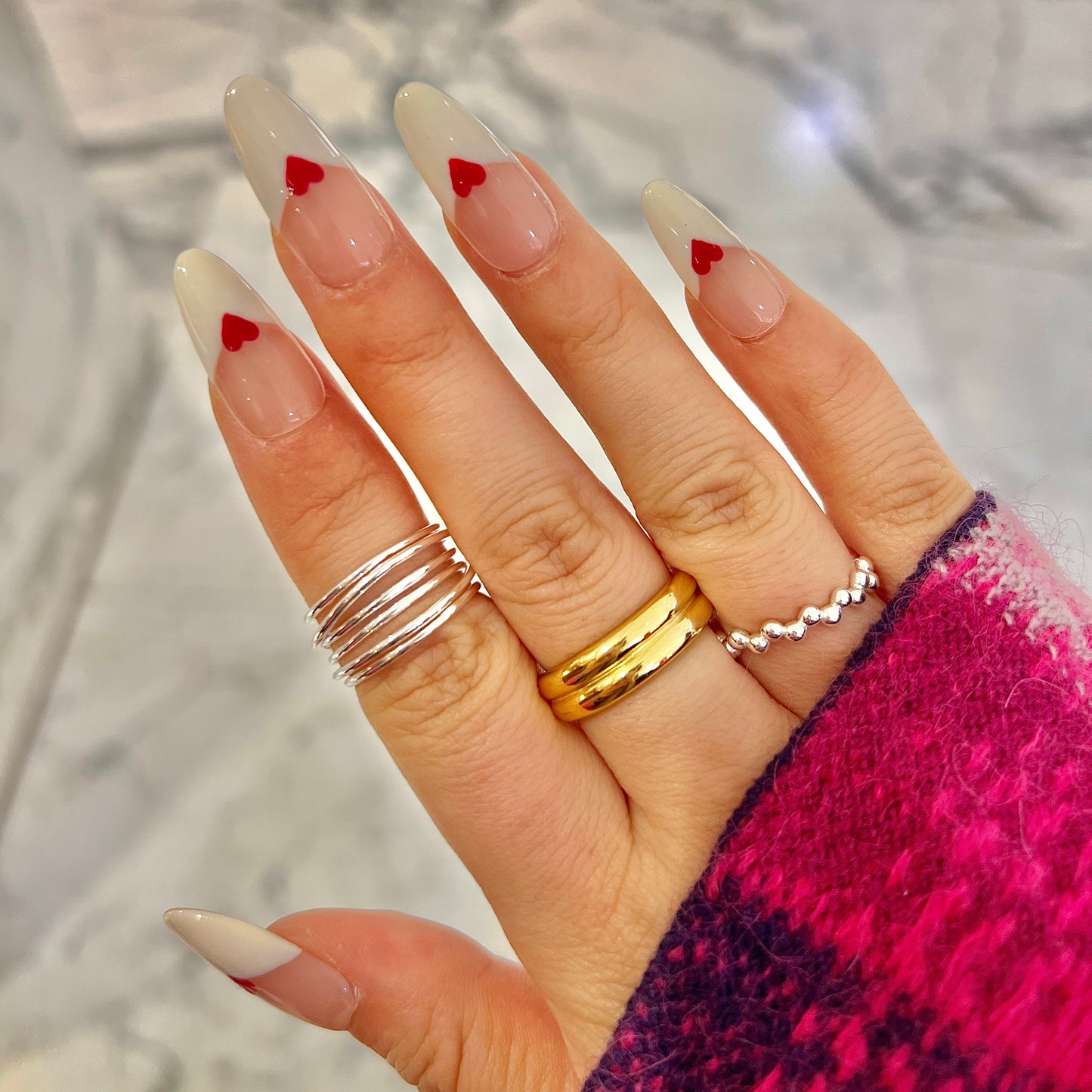 «TRIPLE ARC RING» — Modern Stacked Adjustable Band