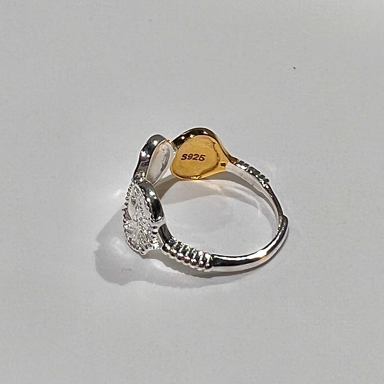 «TRIPLE COIN BAND» — Adjustable Sterling Silver Ring with Gold & Silver Ancient Coin Accents